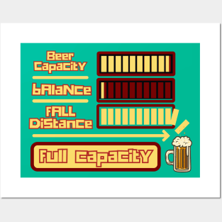 Beer Capacity "Full" Posters and Art